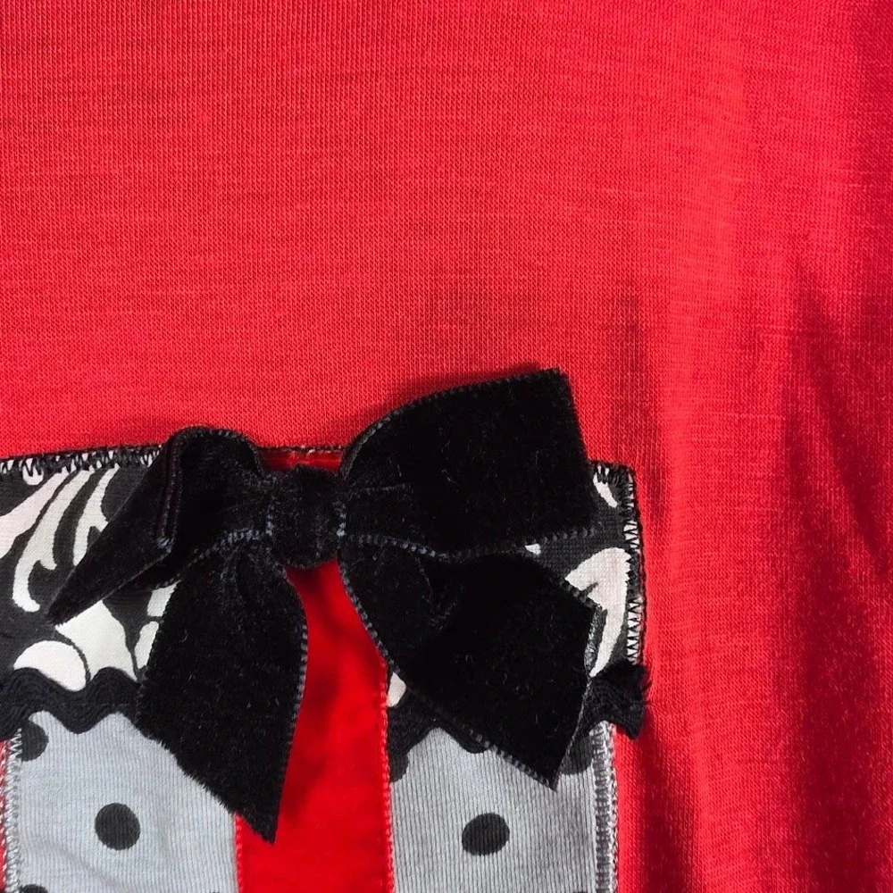 Peaches‎ n Cream Girls Red Polka Dot Legging Set Size 5 Holiday Gift Theme